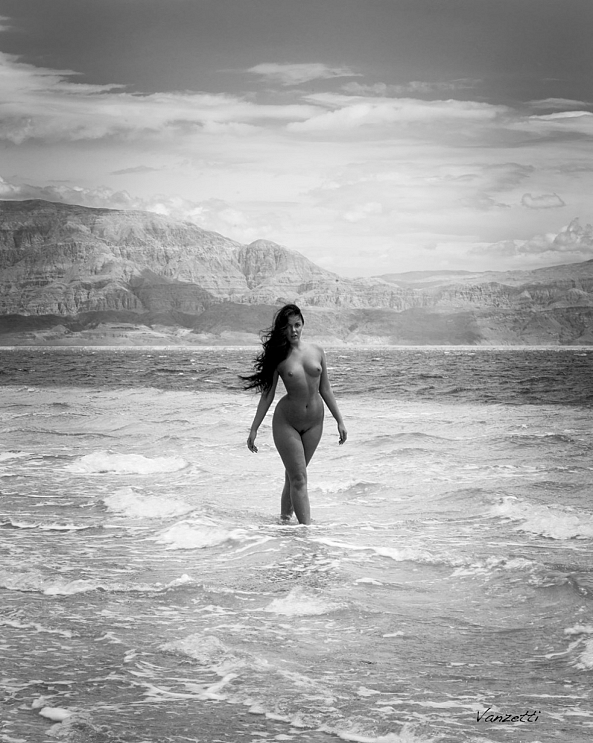 Dead Sea view with Olga-Alex Vanzetti