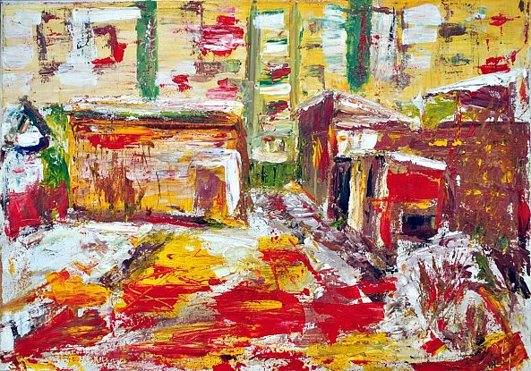 Yard in Almaty-Akpan Usoroh