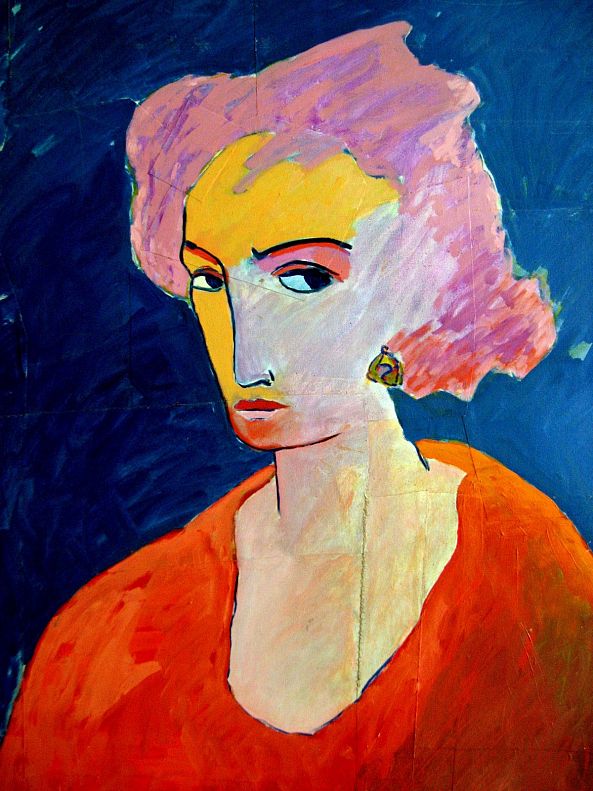 Purple Woman-jacques sterenberg