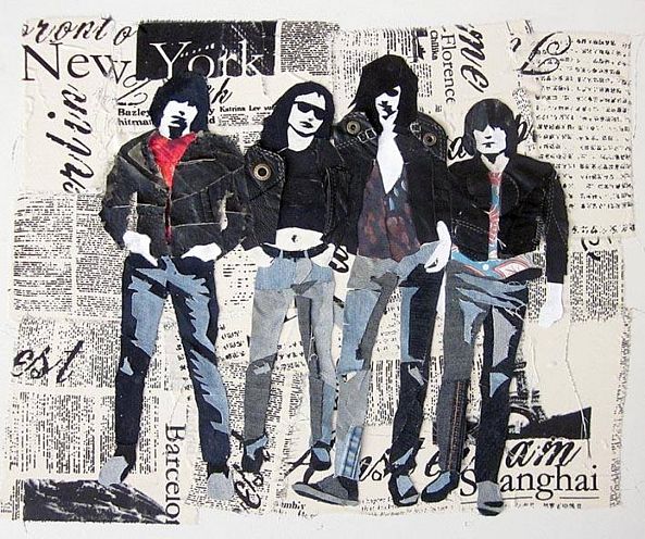 Ramones in patchwork-Emerson Coe