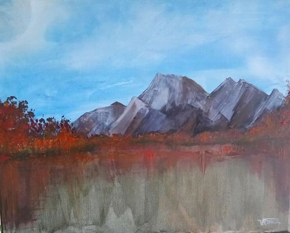 Au bord du lac 2-Viviane RINCK