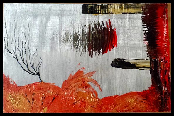 ÉRUPTION-janani peintre