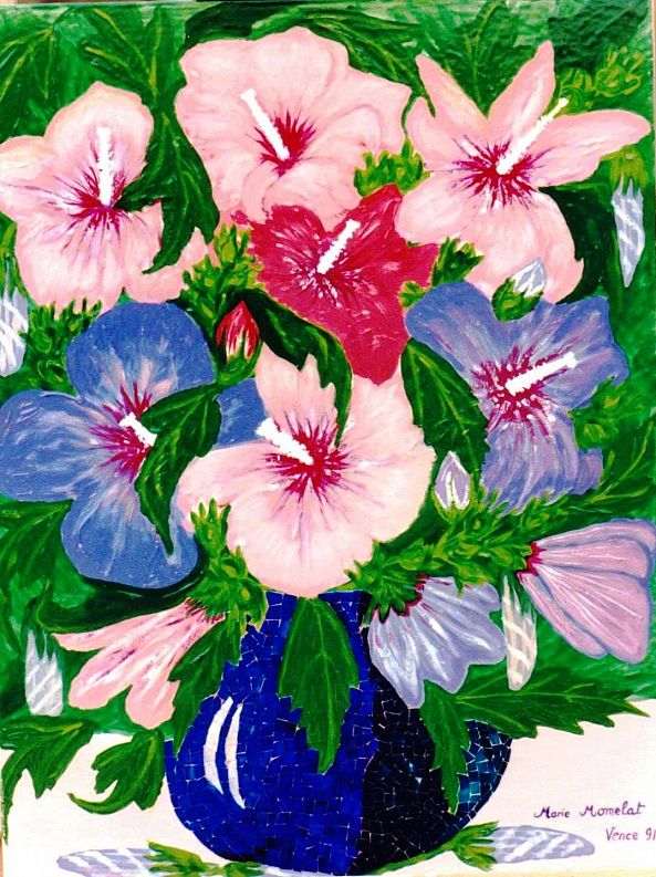 " Ibiscus de Vence South of France "-marie momelat