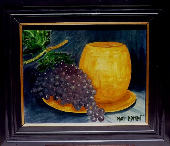 LAMPE ET RAISIN-marie momelat