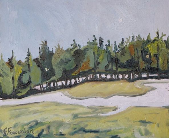 A Melting Strip Of Snow-Francois Fournier
