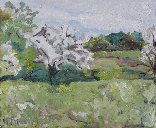 Le blanc du printemps, The White Of Spring-Francois Fournier