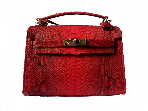 Red_Snake_Handbag-micheL olivia