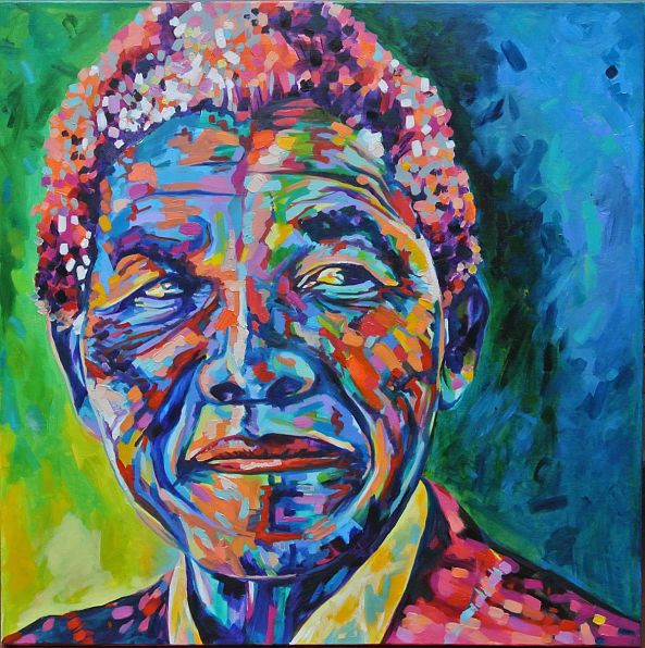 MY MANDELA IN MY EYES-Michelle Sacks