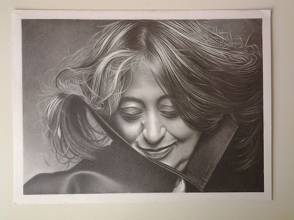 Zaha Hadid Valerie Bennett-Drawings Art