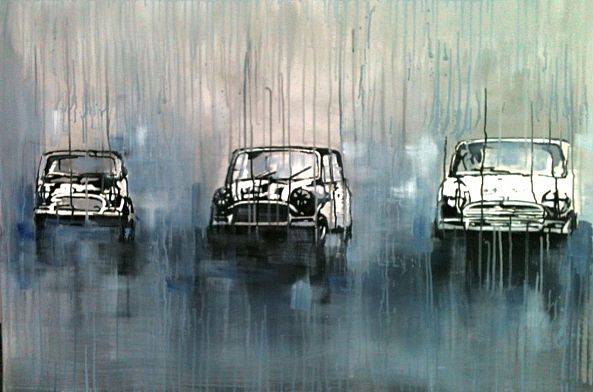 Minis racing in the rain-Stephanie Fonteyn