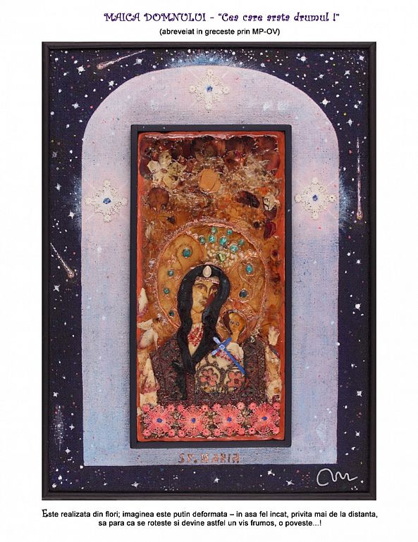The Holy Mary, Mother of God-Neculai Cociorva