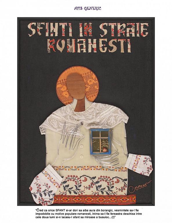 “Icons in Romanian clothes”-Neculai Cociorva