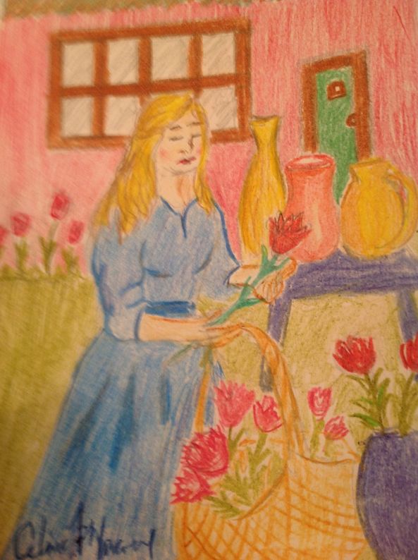 La fleuriste -Céline Marcoux