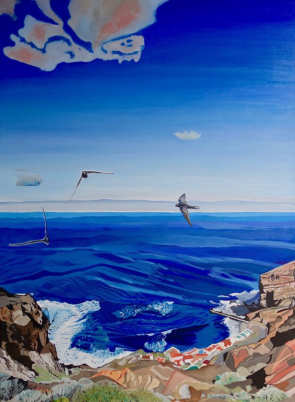 Alojera morn - arrival of the swifts-Marco Menato