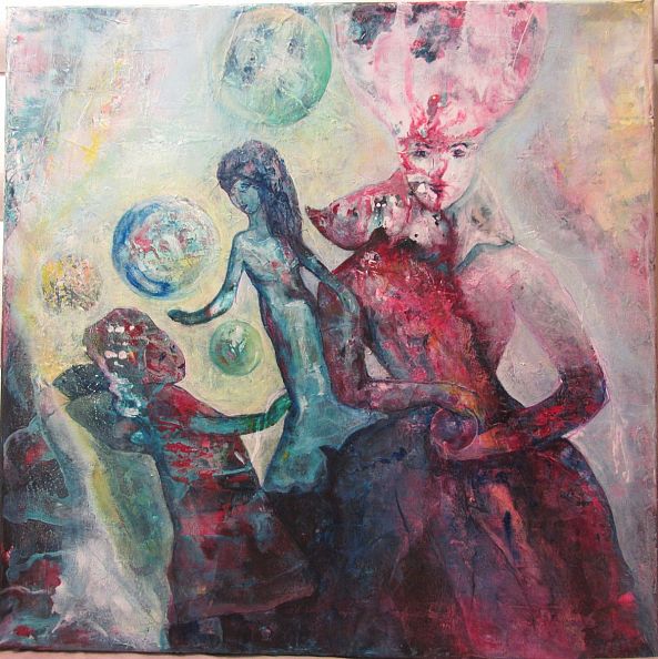 Bubble maker-Rosemarie C Borgersen
