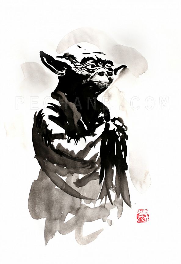 yoda-pechane sumi-e