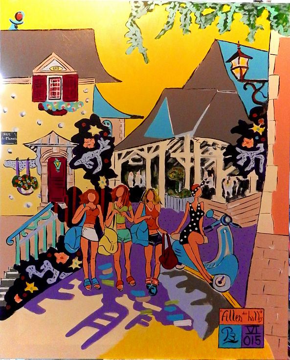 "Filles des Halles"-Patrick Bergès
