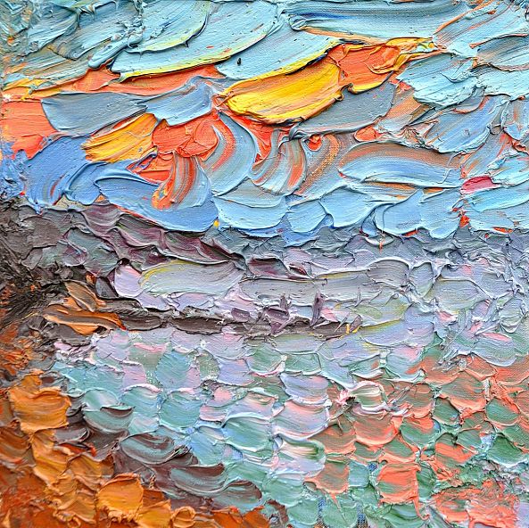 The sea and the sun-Olga Bezhina