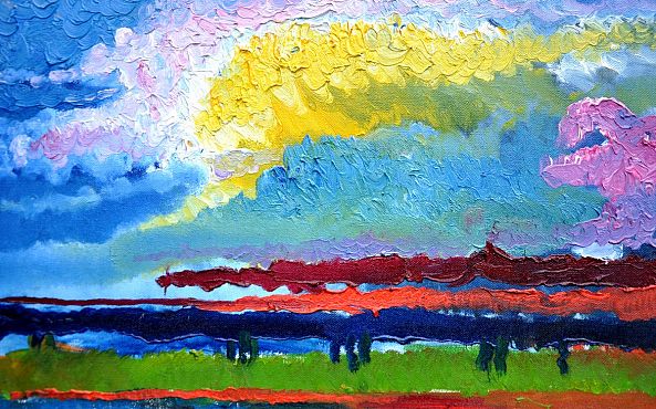 Yellow cloud-Olga Bezhina