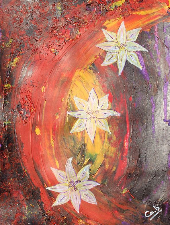 Fleurs de la passion-Corinne  Brossier 