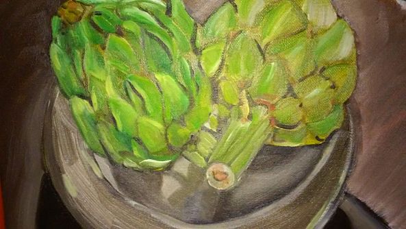 Alcachofas-Ligia Moya