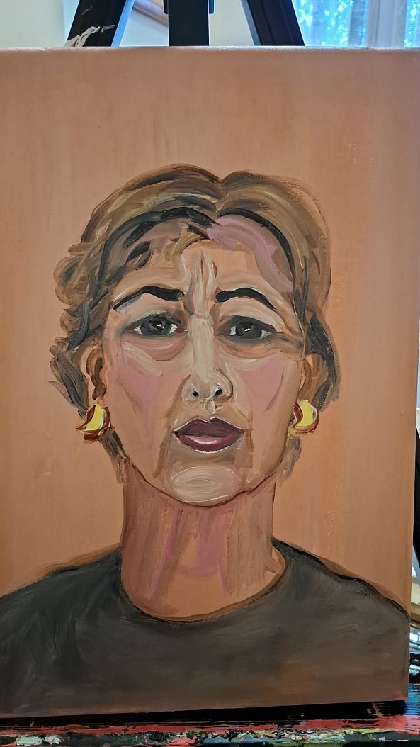 Selfportrait 63 yrs-Ligia Moya