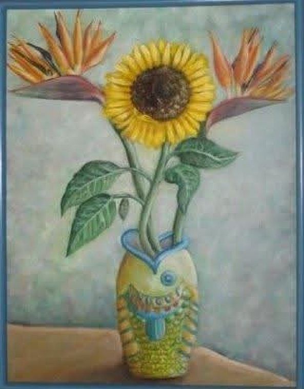 Mexican flowers-Ligia Moya