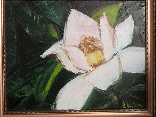 Magnolia flower-Ligia Moya