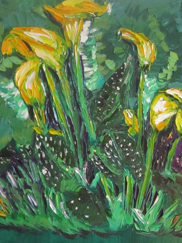 Yellow Calas'-Ligia Moya
