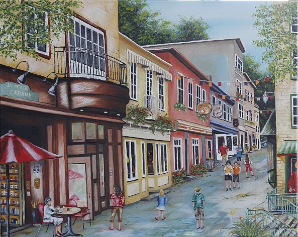 QUARTIER LE PETIT CHAMPLAIN-Michel Cantin