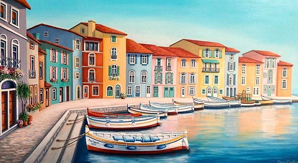 « Martigues » -Diane Cantin
