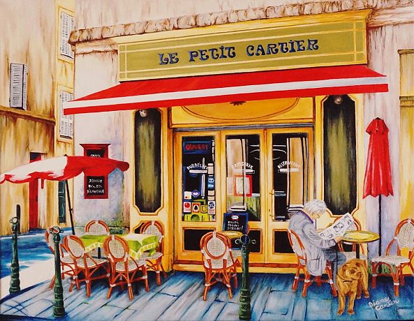 En attendant l’ouverture -Diane Cantin