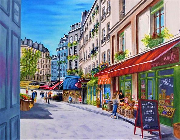 Une belle journée à Paris -Diane Cantin
