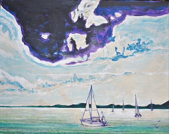 Sailboats Carleton sea-Denis Roucau