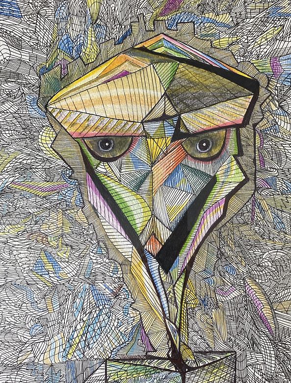 Masque No2-Denis Roucau