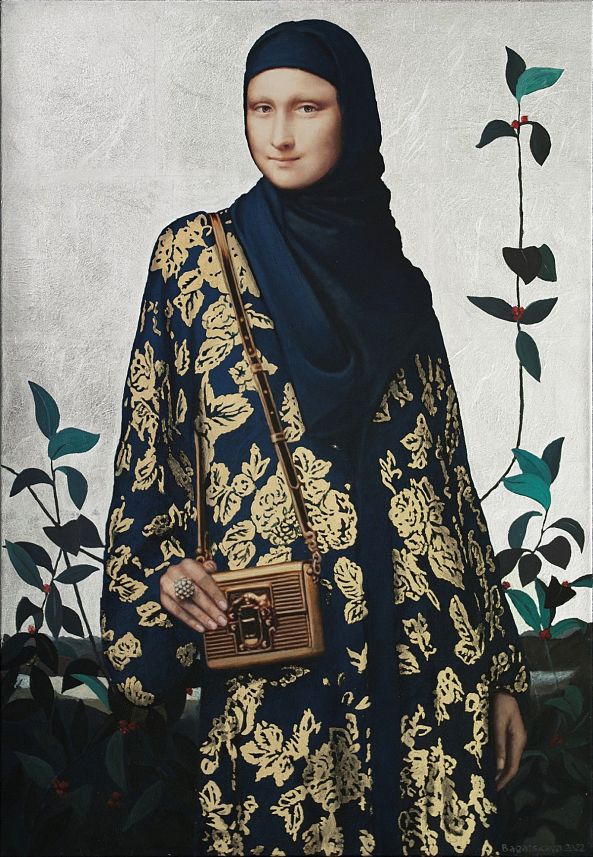 Contemporary portrait "The Promenad"-Nataliya Bagatskaya