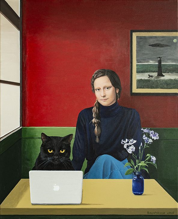 The Cat Read the Emails First-Nataliya Bagatskaya