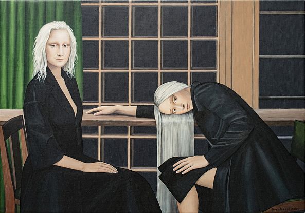 Sitting Gracefully While the World Falls Apart-Nataliya Bagatskaya