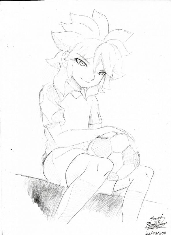 Amemiya Taiyou - Inazuma Eleven Go-Margold Reina