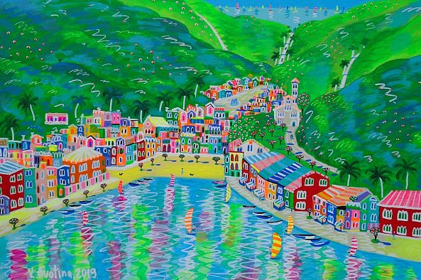 The Verdant Valley Of Positano-Katrina Avotina