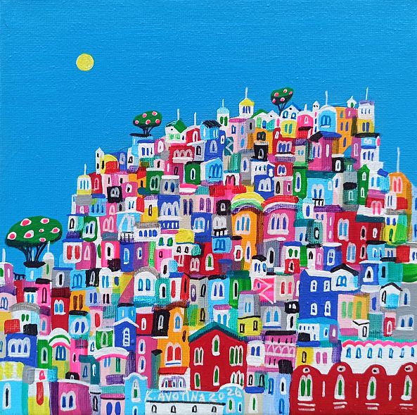 The Sun Kissed Town-Katrina Avotina