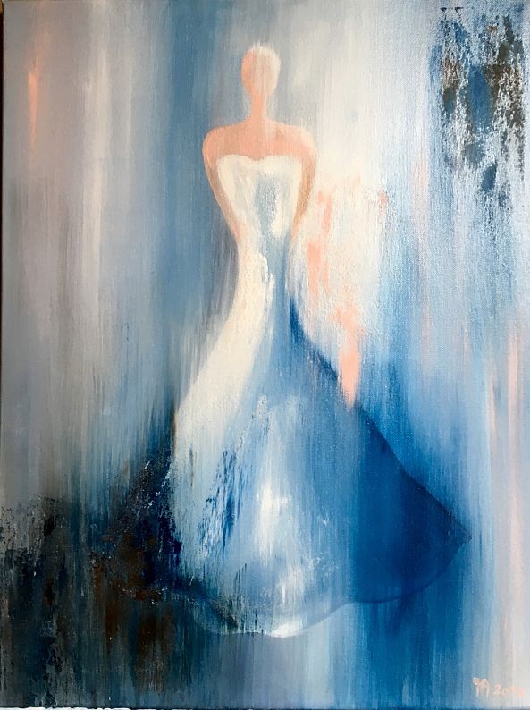 La Dame blanche -Françoise AUGUSTINE
