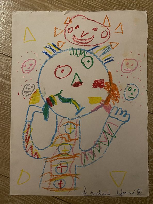 Le portrait deformé-THERAPIE TERRE HAPPY