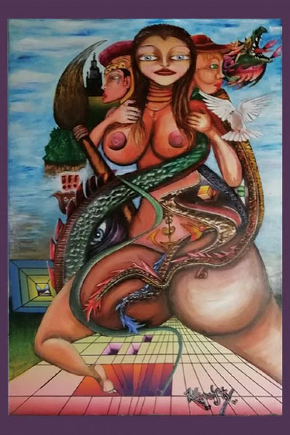 SERPENT A TROIS TETES-RODOLPHE RASE