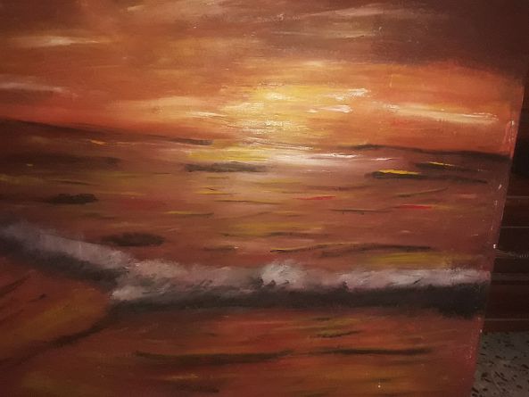 la mère au coucher du soleil-mohli taoues