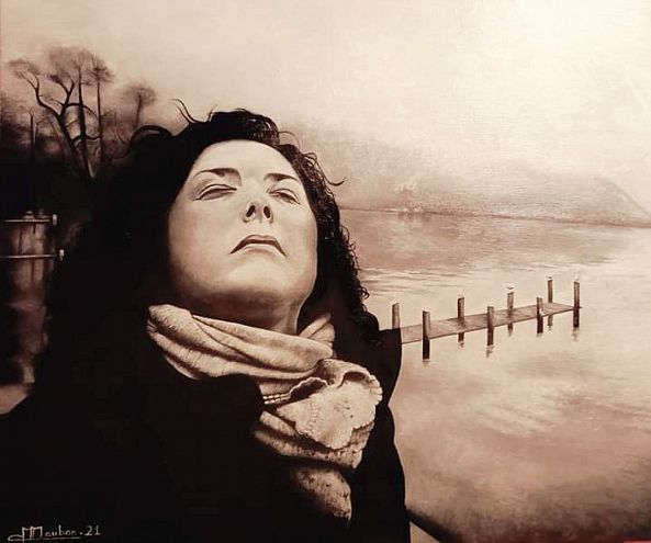 Mariana / en hiver / Annecy-Michel  Maubon