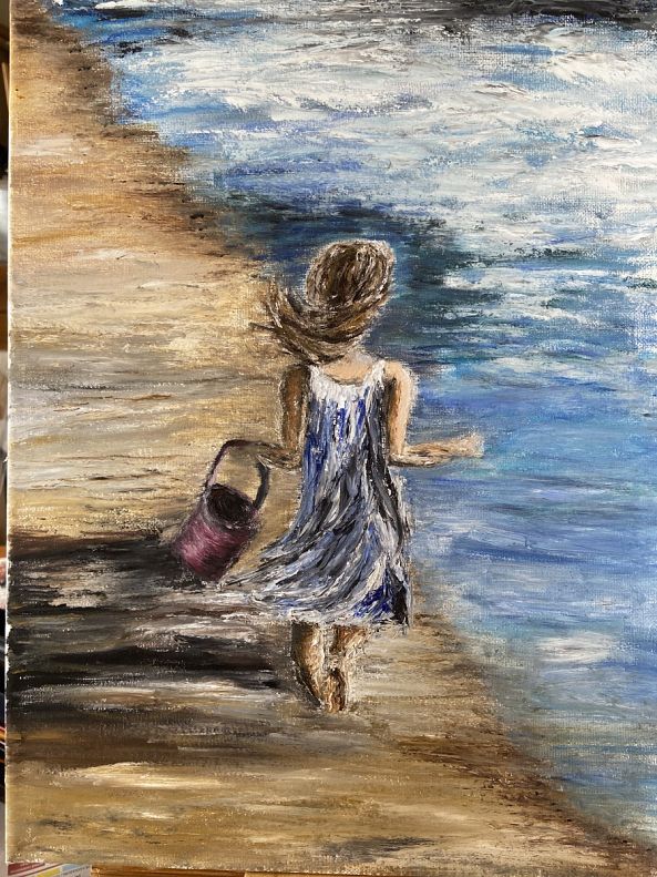 Sand beach-Émilie  Demers
