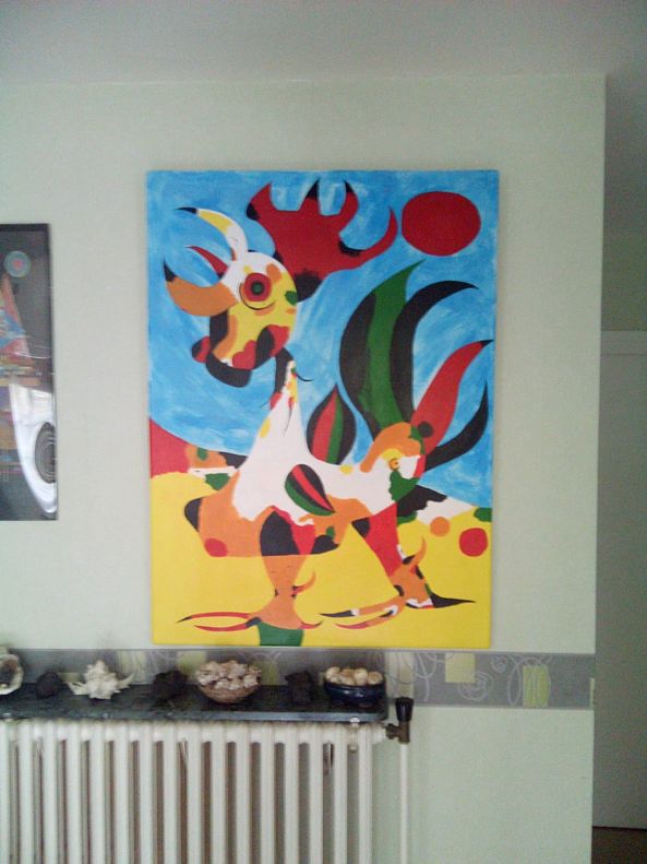le coq de Joan Miro-Edmond Nawrot