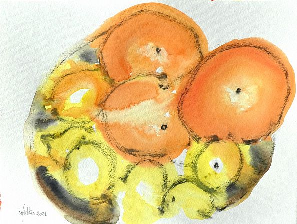 Oranges et citrons-Alain HALTER