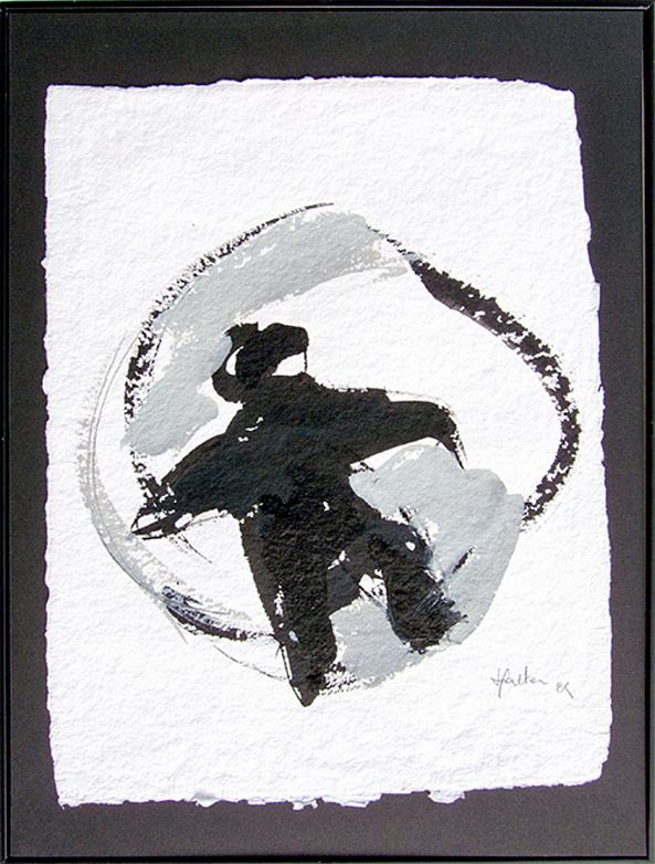 Bonhomme noir et gris 2-Alain HALTER